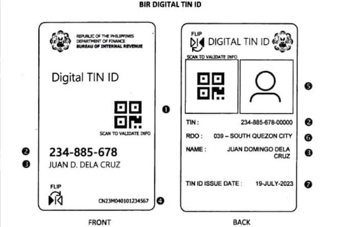 bir digital tin id